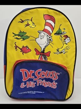 Dr. Seuss & His Friends Backpack, Vintage Mini Backpack